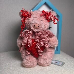 Jellycat Valentine Medium Barnabus Pig / BNWT / Currently Out of Stock